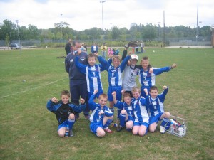 U10 squad come top of their division in 2007